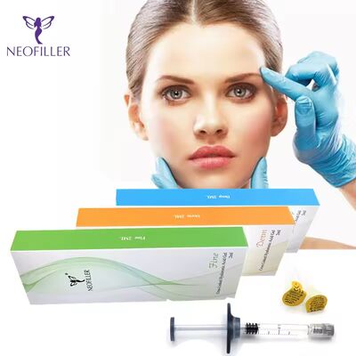 Acide hyaluronique lié en croisement Filler cutané Rajeunissement du visage Gel injectable Augmentation de la régénération cutanée naturelle