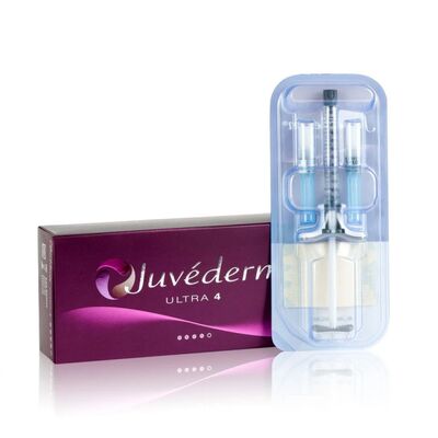 Produit de comblement dermique à l'acide hyaluronique Juvederm Ultra 3, Ultra 4 et Voluma Injection