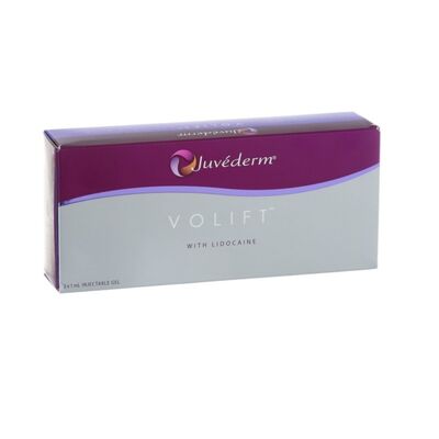 Durée d'effet 6-9 mois Formulation de gel injectable Juvederm Le gel offre des améliorations lisses et naturelles du contour du visage