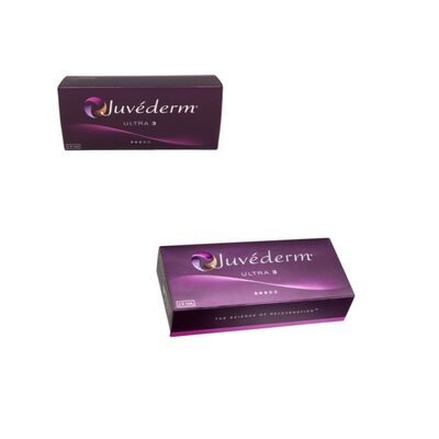 Contour Juvederm Remplisseur cutané Gel injectable à l'acide hyaluronique Solution d'augmentation du volume d'apparence naturelle