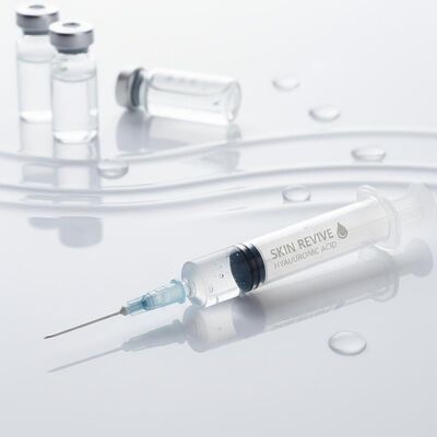 Hypodermic Injection Hyaluronic Acid Dermal Filler Offering Skin Hydration and Wrinkle Reduction in Aesthetic Treatments
