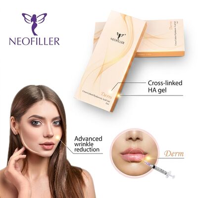 6 à 8 mois Durée prolongée Acide hyaluronique Remplisseur cutané Biocompatible Gel injectable 1 ml Seringuette Rajeunissement du visage