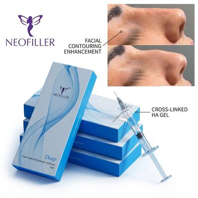 Remplisseur cutané de lèvre d'acide hyaluronique injectable de remplisseur facial anti-rides de ligne profonde
