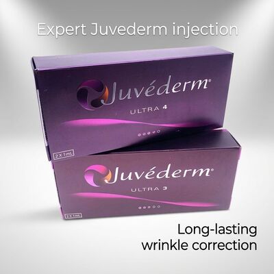 Acide hyaluronique Juvederm Filler Dermique Convient pour plusieurs zones du visage et nécessite des conditions de stockage Évitez la congélation