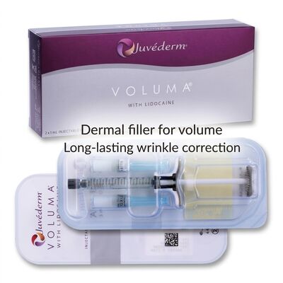 Formulation de gel de remplissage cutané Juvederm d'origine américaine avec options d'expédition DHL UPS FEDEX pour une distribution transparente