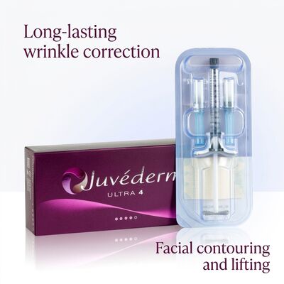 Formulation de gel de remplissage cutané Juvederm d'origine américaine avec options d'expédition DHL UPS FEDEX pour une distribution transparente