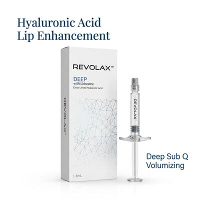 Le remplisseur cutané lisse et élastique de remplisseur de Revolax évitent les conditions de stockage de gel idéales pour des applications médicales
