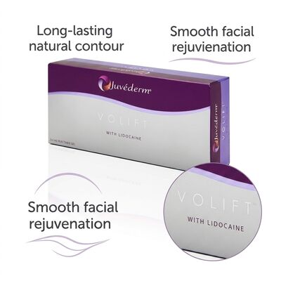 Conditions de stockage à température ambiante Juvederm Filler Dermique Injection Hypodermic DHL UPS FEDEX Expédition pour les produits cosmétiques médicaux