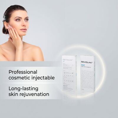 Anti-âge Revolax Dermal Filler Deep Sub-q Produit injectable fin OEM pour lissage naturel de la peau et augmentation du volume