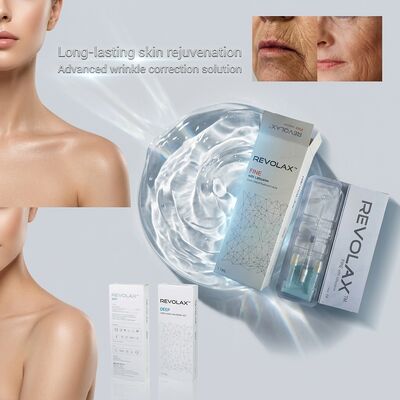 Anti-âge Revolax Dermal Filler Deep Sub-q Produit injectable fin OEM pour lissage naturel de la peau et augmentation du volume