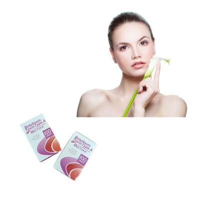 Injection de relaxation des rides de type A 100 u Forme posologique professionnelle pour l' adoucissement des rides du visage et l' amélioration de la peau