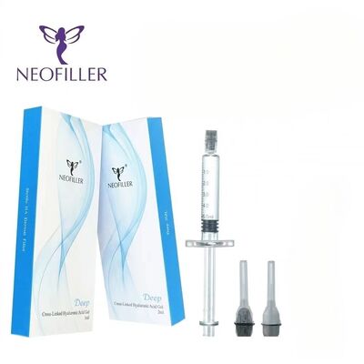 Remplisseur cutané de lèvre d'acide hyaluronique injectable de remplisseur facial anti-rides de ligne profonde