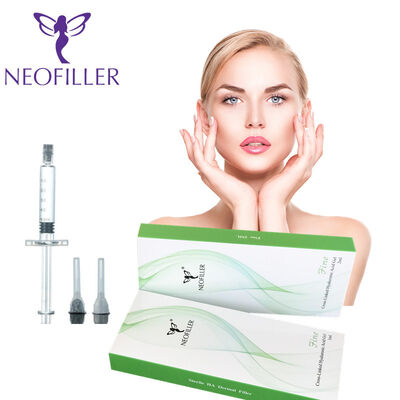 Gel Injectable de Service d'oem de Radiesse de remplisseur cutané d'acide hyaluronique d'aiguille de 27G pour le contour du visage et la Correction de ride