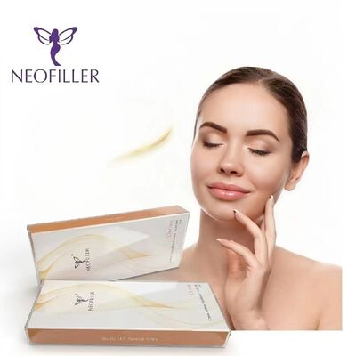 Neofiller Acide hyaluronique Remplisseur cutané Lips du visage nez joue Gel injectable Solution de stockage à température de 2 à 25 °C