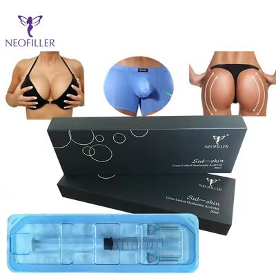 Neofiller Facial Hyaluronic Acid Filler Filler Dermique pour les lèvres Nose Check Fournissant une hydratation durable et une texture de peau lisse
