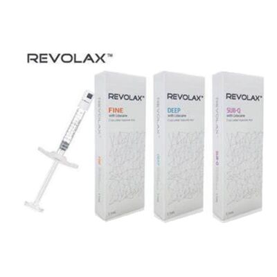 Remplisseur cutané anti-âge Revolax, hautement biocompatible, développé pour améliorer la texture de la peau et réduire les rides