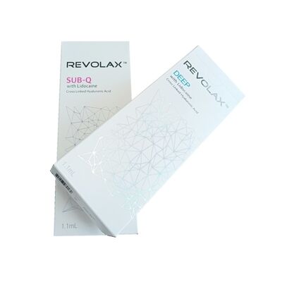 Remplisseur cutané anti-âge Revolax, hautement biocompatible, développé pour améliorer la texture de la peau et réduire les rides
