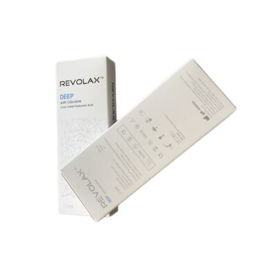 Remplisseur cutané anti-âge Revolax, hautement biocompatible, développé pour améliorer la texture de la peau et réduire les rides