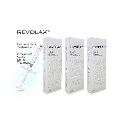 Remplisseur cutané sub-Q Revolax hautement biocompatible, adapté à l'injection