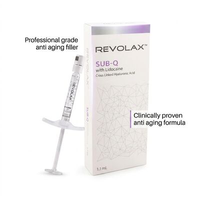 Remplisseur cutané sub-Q Revolax hautement biocompatible, adapté à l'injection