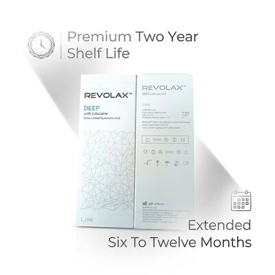 Remplisseur cutané sub-Q Revolax hautement biocompatible, adapté à l'injection