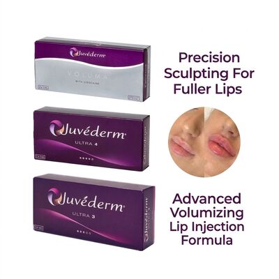 Volume de la seringue 2 1 ml par boîte Juvederm Volume Filler Sécurité Contouring du visage Filler cutané injectable pour augmentation du volume