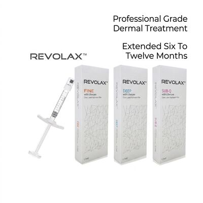 Acide hyaluronique Revolax Dermal Filler solution injectable sûre pour contourner le visage, réduire les rides et hydrater la peau