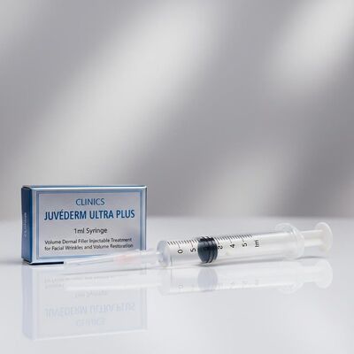 Cliniques Juvederm Ultra Plus Remplisseur 1 ml Seringue Remplisseur Dermique Injectable Traitement des rides du visage et restauration du volume