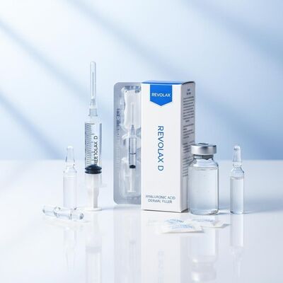 Acide hyaluronique Revolax Dermal Filler solution injectable sûre pour contourner le visage, réduire les rides et hydrater la peau