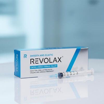 Remplisseur cutané Revolax lisse et élastique Remplisseur cutané croisé Idéal pour un volume facial durable et un traitement des rides