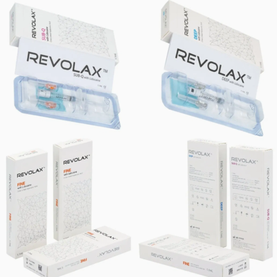 Le remplisseur cutané lisse et élastique de remplisseur de Revolax évitent les conditions de stockage de gel idéales pour des applications médicales