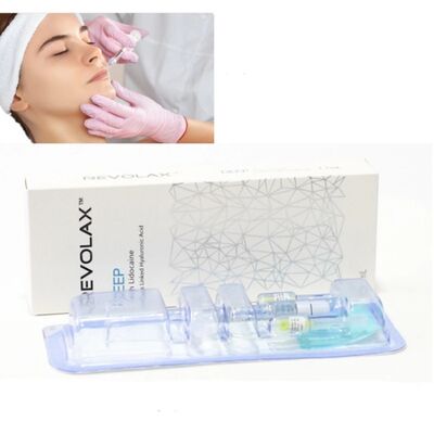 Remplisseur cutané Revolax lisse et élastique Remplisseur cutané croisé Idéal pour un volume facial durable et un traitement des rides