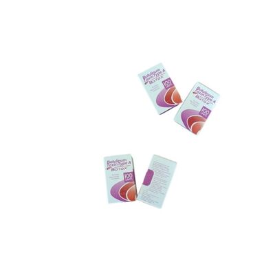 Durée de conservation 2 ans Toxine botulinique anti-rides de type A Ingrédient en poudre pour réduire les rides du visage et améliorer la peau en médecine