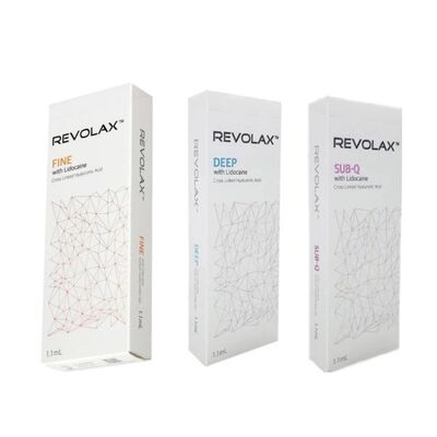 Acide hyaluronique Corée Filler cutané pour le visage Revolax Filler profond pour les lèvres