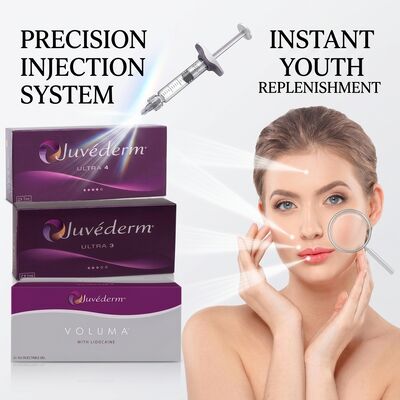 Produit de comblement Juvederm Ultra 4 pour le nez Acide Hyaluronique Produit de comblement dermique pour rhinoplastie non chirurgicale et remodelage du nez