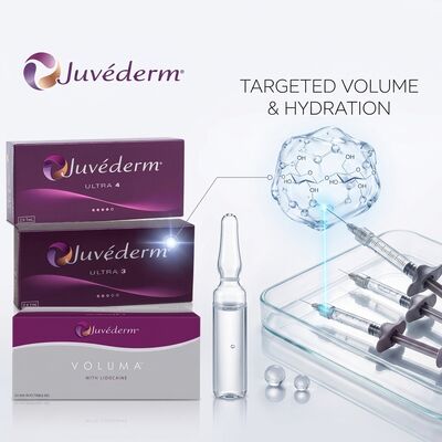 Produit de comblement Juvederm Ultra 4 pour le nez Acide Hyaluronique Produit de comblement dermique pour rhinoplastie non chirurgicale et remodelage du nez
