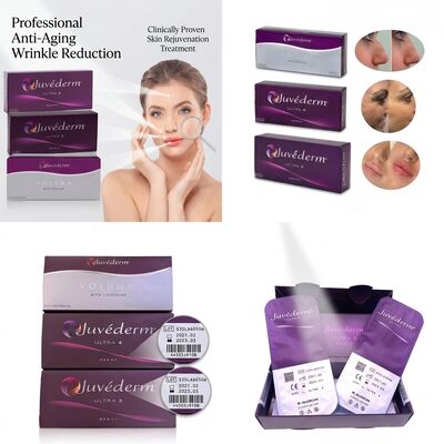 Juvederm Ultra 4 Filler pour le menton Acide Hyaluronique Filler Dermique pour le Contouring de la Mâchoire 24mg/ml