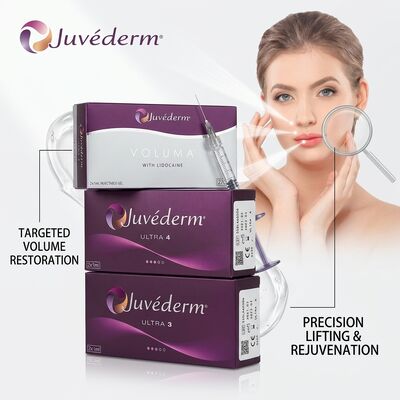 Juvederm Ultra 4 Filler pour le menton Acide Hyaluronique Filler Dermique pour le Contouring de la Mâchoire 24mg/ml