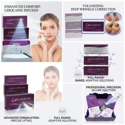Juvederm Voluma Cheek Filler Cross-Linked Hyaluronic Acid Dermal Filler for Midface Volume Lift
