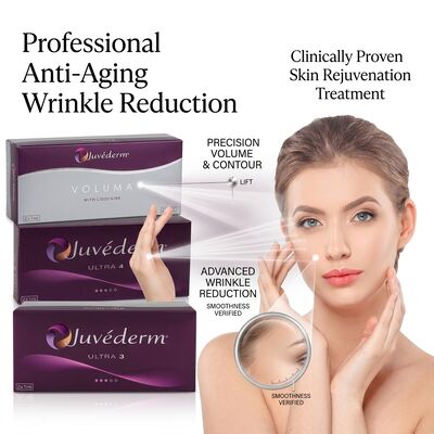 Juvederm Ultra 3 Remplisseur de lèvres Acide hyaluronique injectable Remplisseur cutané 24 mg/ml pour la définition du volume des lèvres