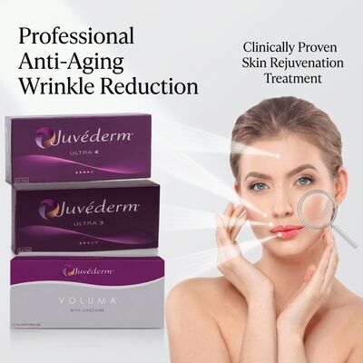 Juvederm Ultra 3 Remplisseur de lèvres Acide hyaluronique injectable Remplisseur cutané 24 mg/ml pour la définition du volume des lèvres