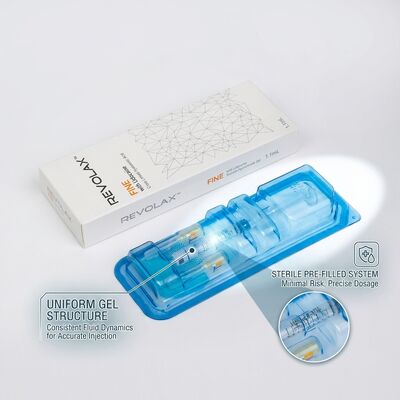 Revolax Deep Filler Lèvres Acide Hyaluronique Monophasique Réticulé 1.1ml pour Augmentation des Lèvres