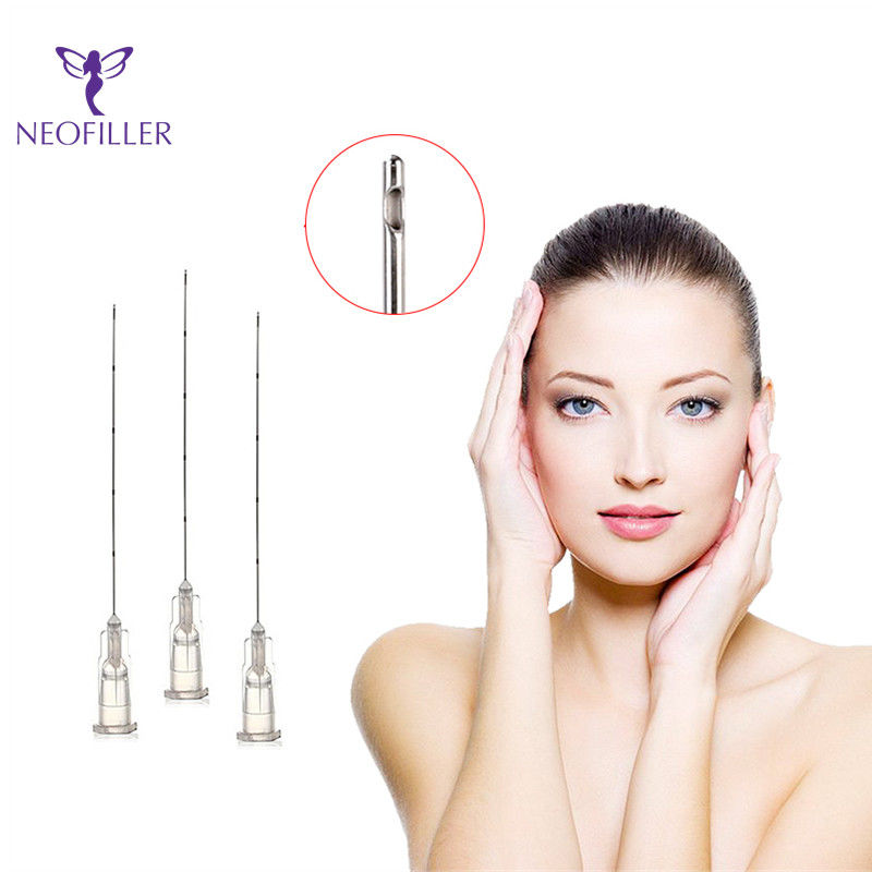 remplisseur de la beauté 30G utilisant la canule émoussée de canule pour l'acide hyaluronique 40mm de remplisseurs 50mm