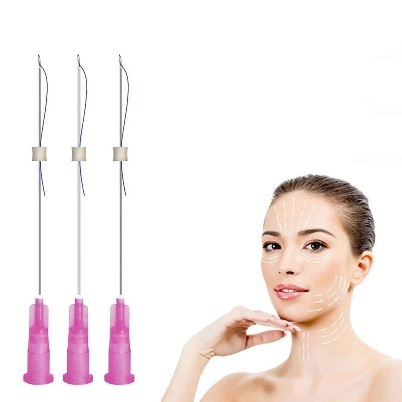 Vis mono de filetage faciale 30G 25MM du lifting 4d 6d d'ascenseur de sourcil de PCL Pdo
