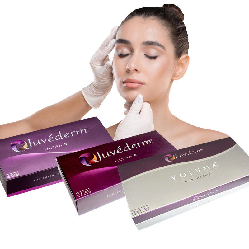 Remplisseur cutané Voluma de Juvederm d'acide hyaluronique pour le