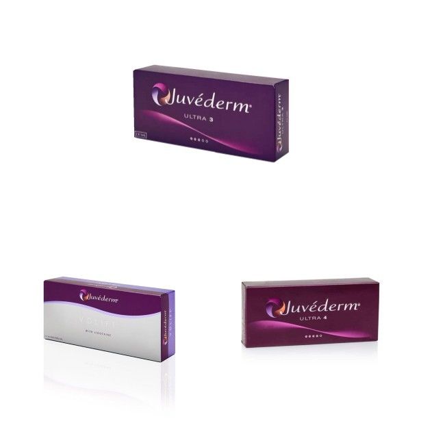 Acide hyaluronique Juvederm Filler cutané pour le visage avec une durée d'action de 6 à 9 mois