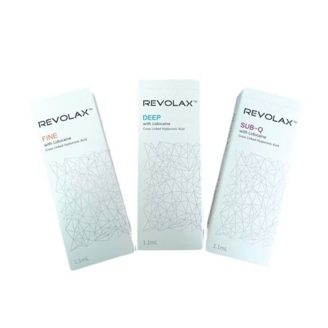 Le remplissage facial de l' acide hyaluronique revitalizant par Revolax pour 6 à 12 mois de rayonnement juvénile