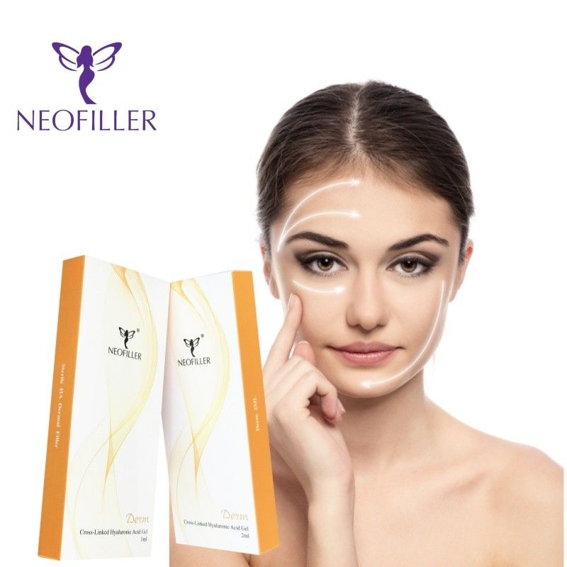 Neofiller Filleur Dermique Facial Hypodérmique Lié croisé 24 mg/ml Concentration 9 à 12 mois Longévité