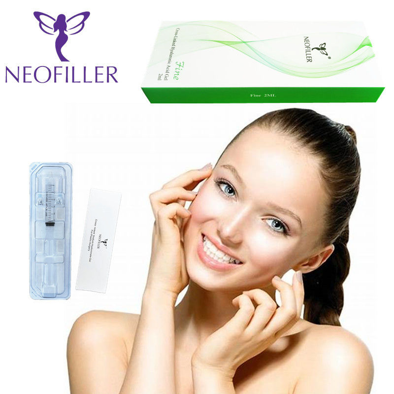 Neofiller remplisseur cutané transparent d'acide hyaluronique pour injections faciales avec une longévité de 9 à 12 mois