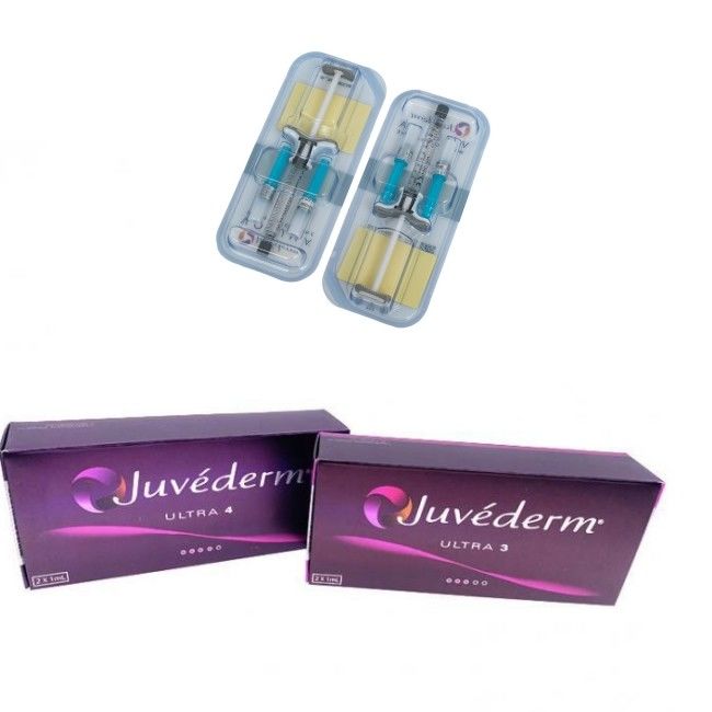 Juvederm Ultra 3 Ultra 4 Voluma Injection Filler pour le visage 2* 1 ml Pour le pli nasolabial